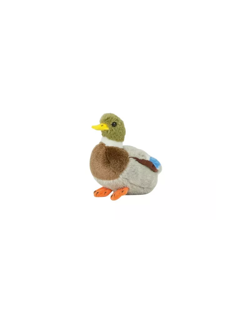 PELUCHE CANARD COLVERT PETIT MODELE 13CM