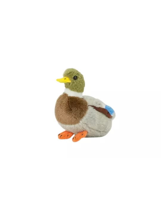 PELUCHE CANARD COLVERT PETIT MODELE 13CM