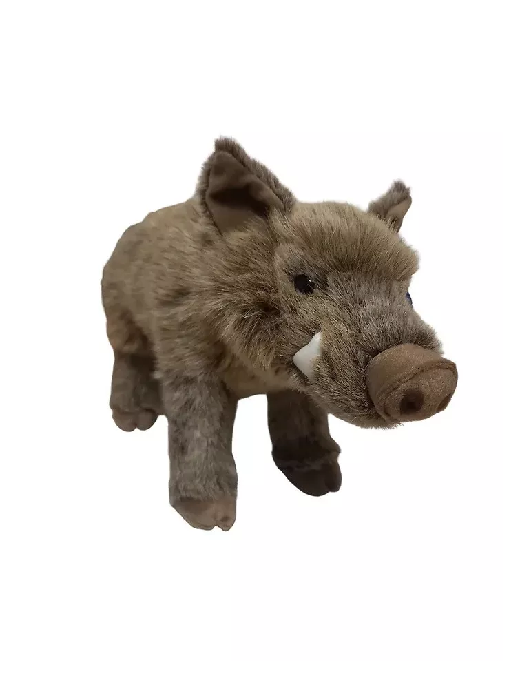 PELUCHE SANGLIER DEBOUT 28CM PREMIUM