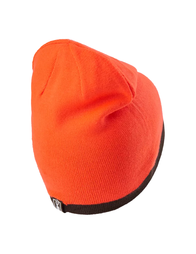 Bonnet réversible Deerhunter Cumberland marron/orange