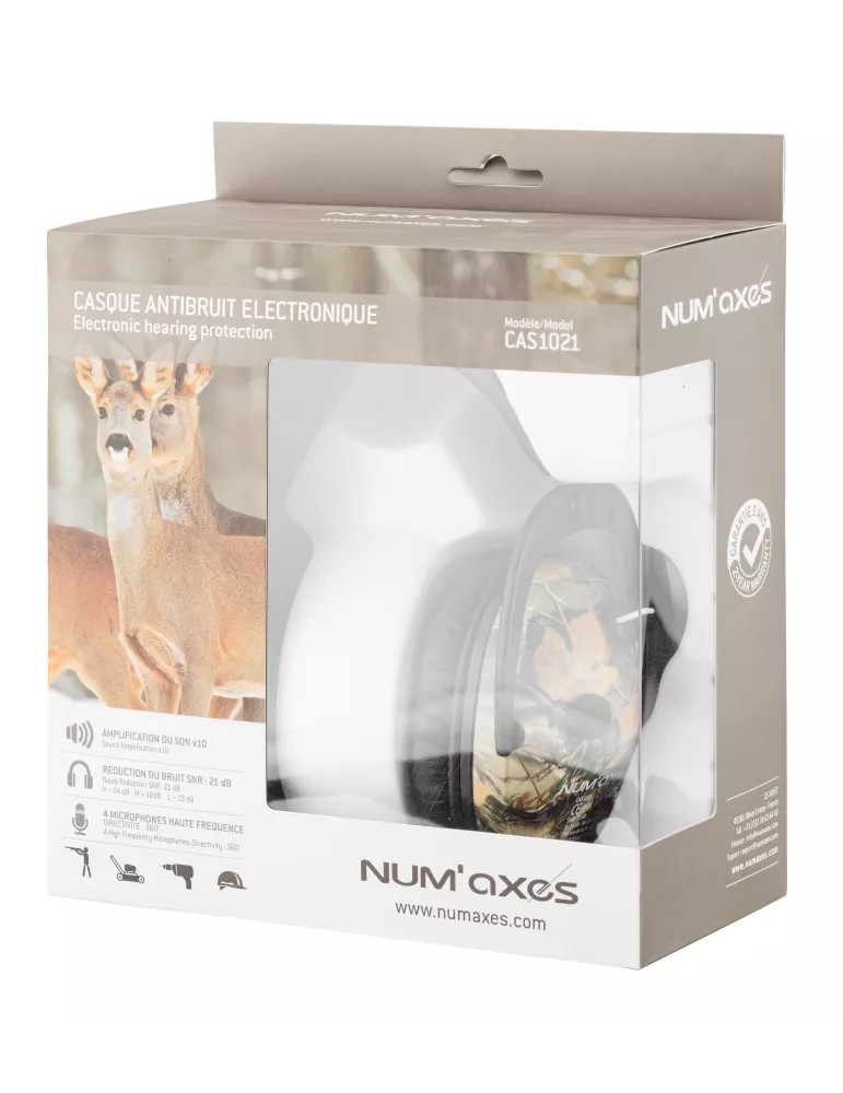 CASQUE ANTI BRUIT ELECTRONIQUE CAMO