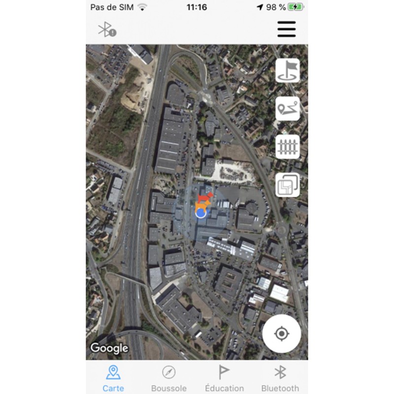 Collier de repérage et dressage Num'axes Canicom GPS