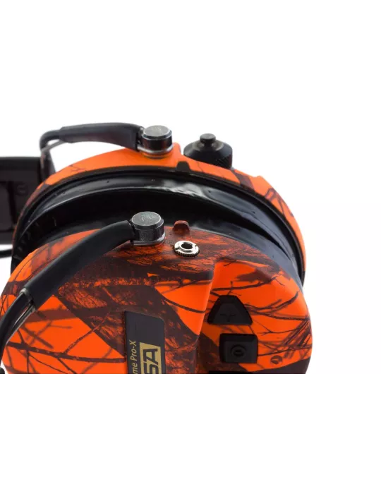 CASQUE SUPREME PRO X CAMO ORANGE + COUSSINET SILICONE