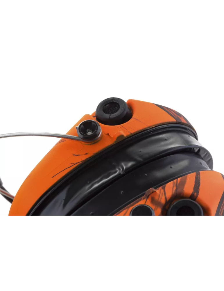 CASQUE SUPREME PRO X CAMO ORANGE + COUSSINET SILICONE