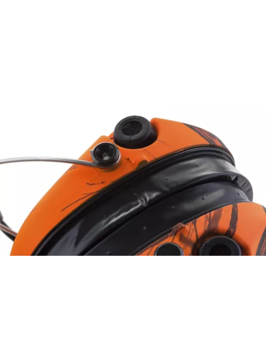 CASQUE SUPREME PRO X CAMO ORANGE + COUSSINET SILICONE
