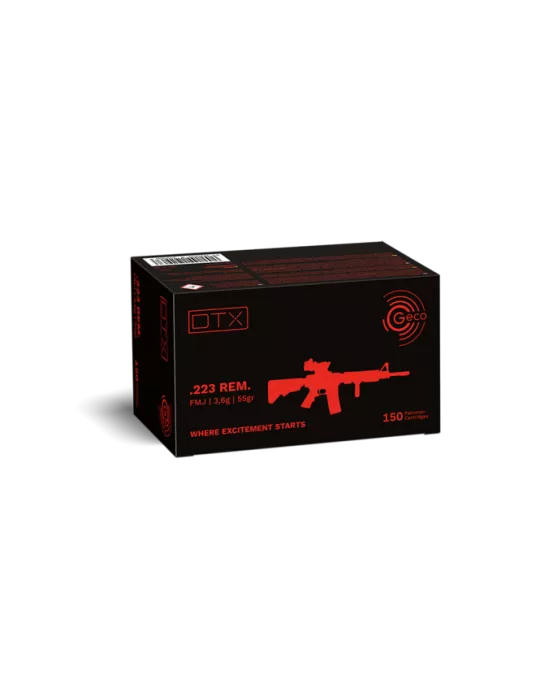 Balles Geco DTX cal.223 Remington x50