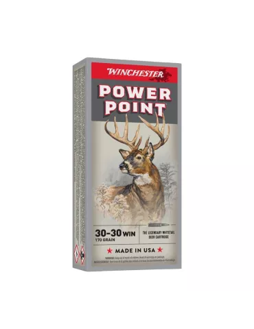 Balles Winchester Power Point cal.30-30 Win