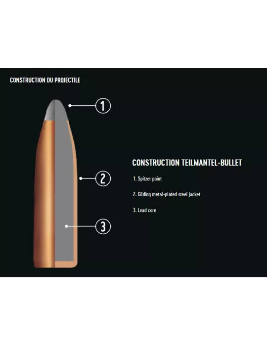 Balles RWS TMS cal.243 Win