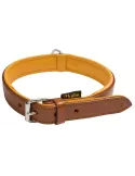 Collier chien Heim cuir marron