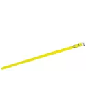 Collier chien PVC jaune fluo