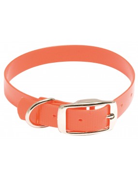 COLLIER POUR CHIEN HIFLEX FLUO ORANGE 27 CM