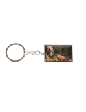 PORTE CLE METAL IMAGE SANGLIER