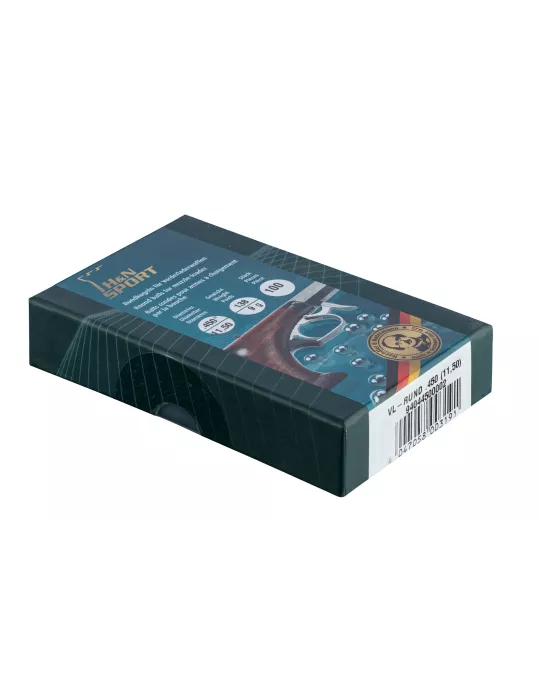 Balles H&N rondes en plomb cal.36 PN x200