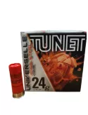 Cartouches trap Tunet universelle acier 24g cal.12/70 x25