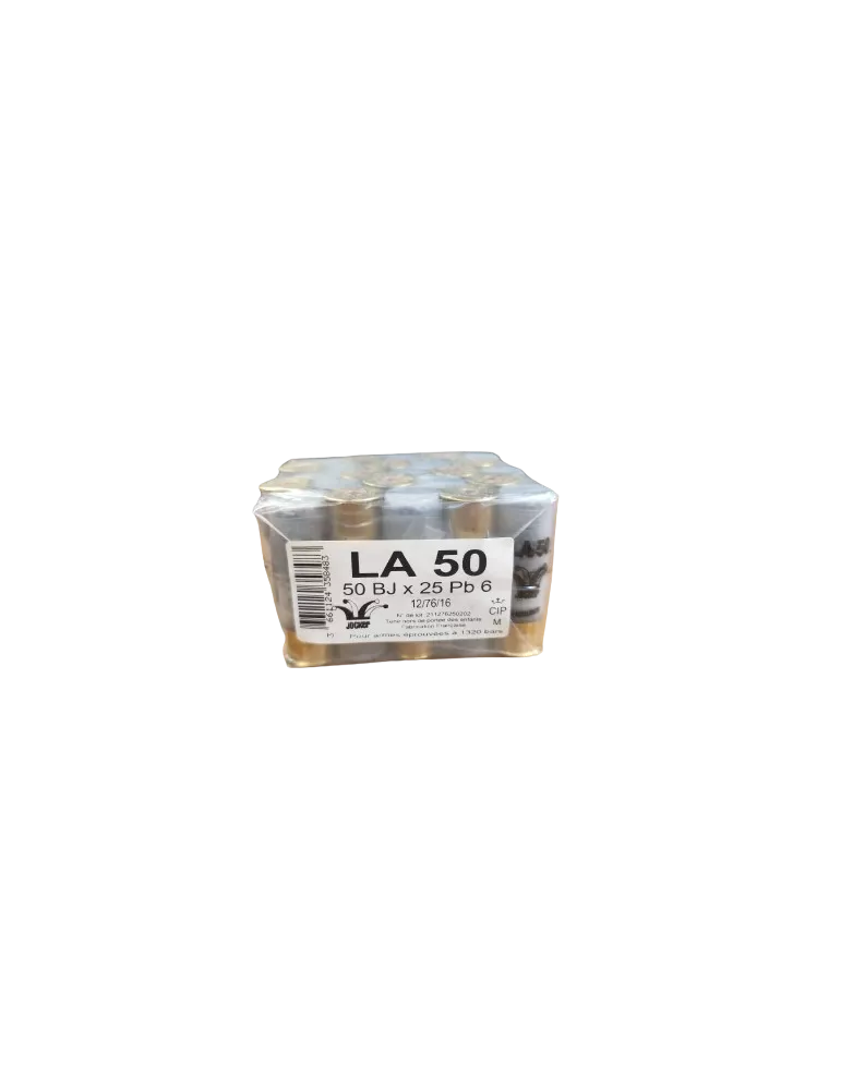 Cartouches chasse Armurerie Dubuc 50g cal.12/76 x25