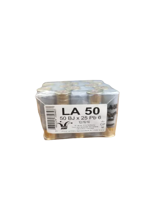 Cartouches chasse Armurerie Dubuc 50g cal.12/76 x25