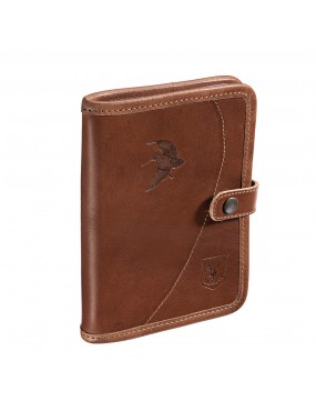 PORTE PERMIS DE CHASSE CUIR BECASSE RISERVA