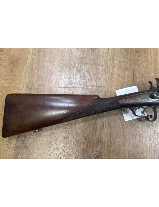 Fusil juxtaposé à chiens artisan belge cal.28