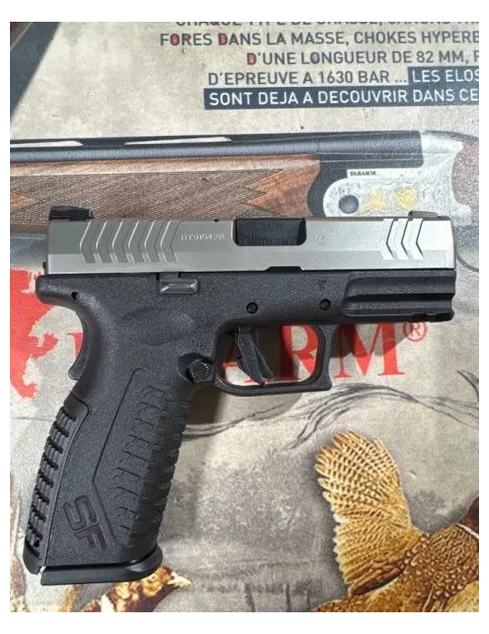 Pistolet HS Produkt SF19 noir inox cal.9x19mm para