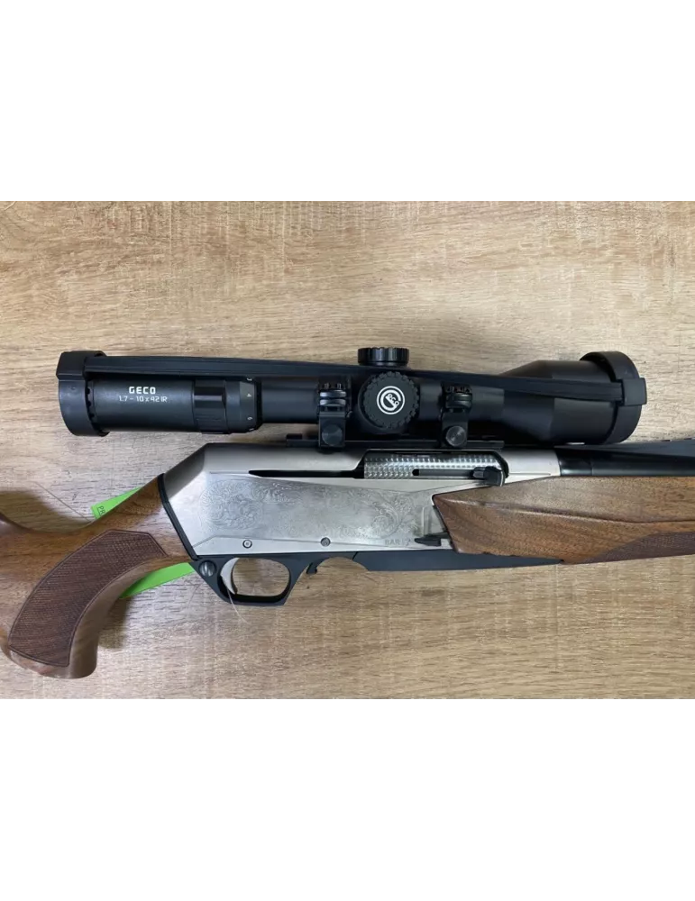 Carabine semi-automatique Browning Bar MK3 Éclipse cal.30-06 Springfield + lunette mixte Geco 1.7-10x42 IR