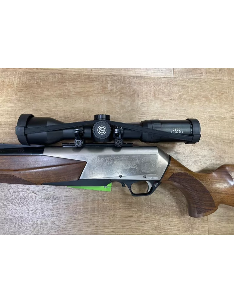 Carabine semi-automatique Browning Bar MK3 Éclipse cal.30-06 Springfield + lunette mixte Geco 1.7-10x42 IR