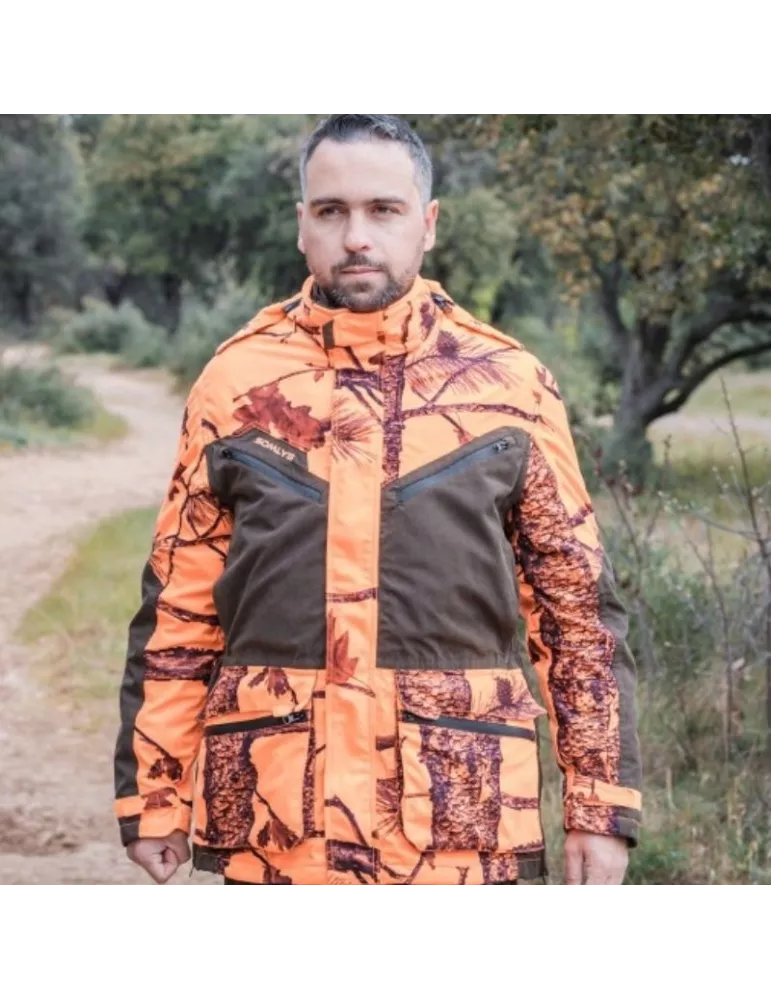 Veste Somlys Multihunt orange camo