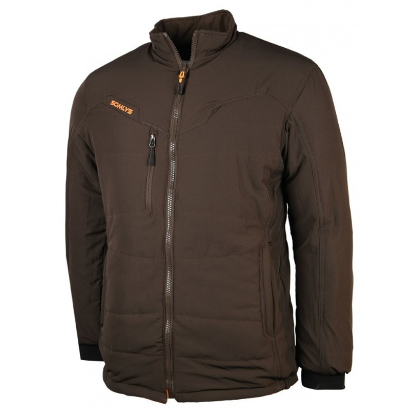 Blouson de chasse Somlys Multi-Hunt réversible orange/marron