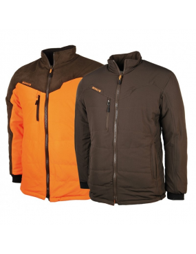 Blouson de chasse Multi-Hunt réversible orange/marron