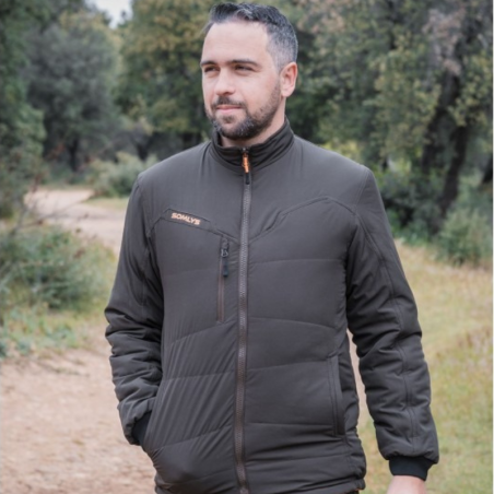 Blouson de chasse Somlys Multi-Hunt réversible orange/marron