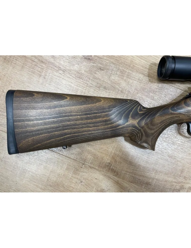 Carabine à verrou Sauer 100 Bois Cal.30-06 Springfield + Nikon Prostaff 2,5-10x50.