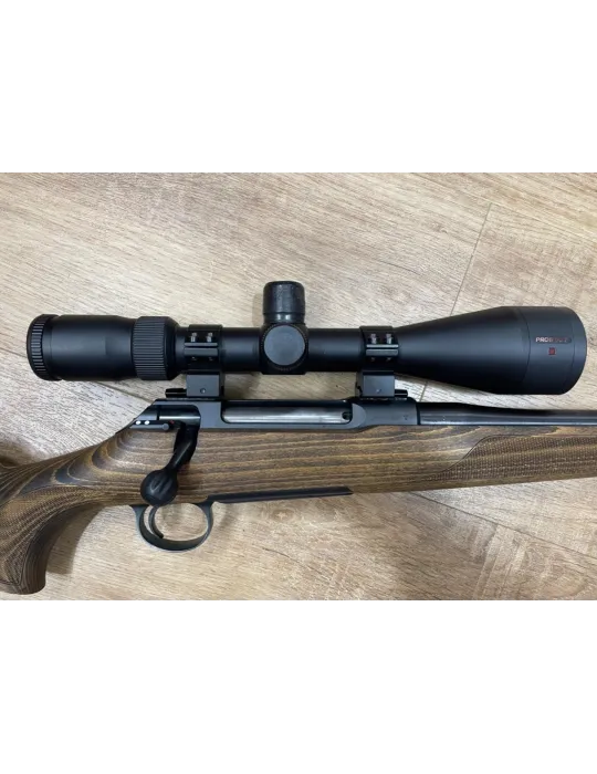 Carabine à verrou Sauer 100 Bois Cal.30-06 Springfield + Nikon Prostaff 2,5-10x50.