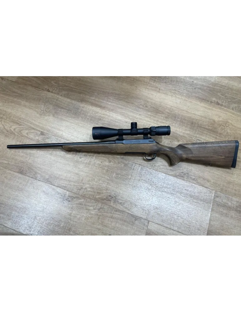 Carabine à verrou Sauer 100 Bois Cal.30-06 Springfield + Nikon Prostaff 2,5-10x50.