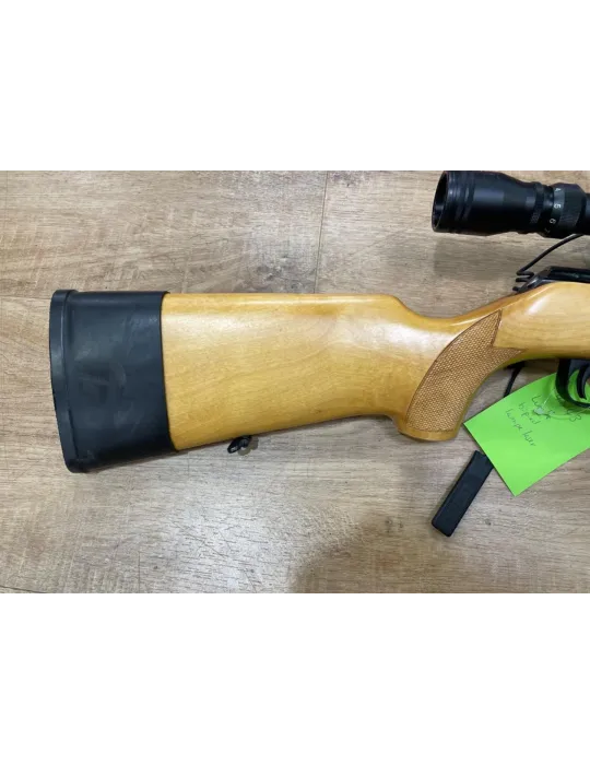 Carabine à verrou Toz 78 cal.22LR + lunette 3-9x40 + bipied + laser + lampe