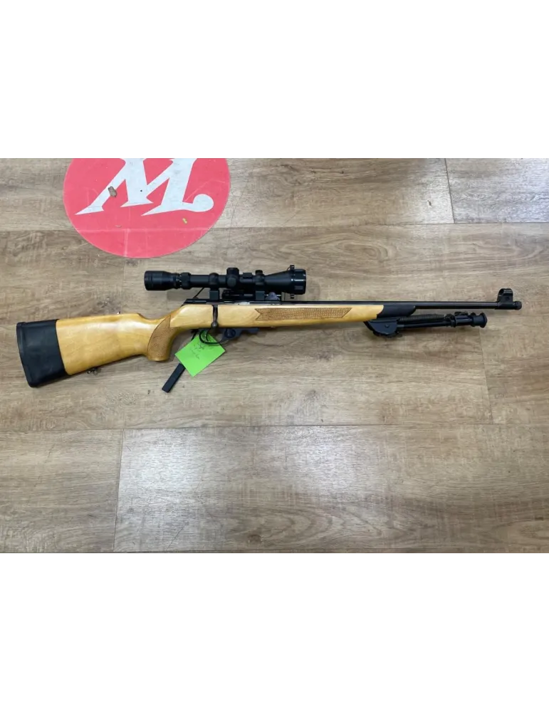 Carabine à verrou Toz 78 cal.22LR + lunette 3-9x40 + bipied + laser + lampe