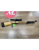 Carabine à verrou Toz 78 cal.22LR + lunette 3-9x40 + bipied + laser + lampe