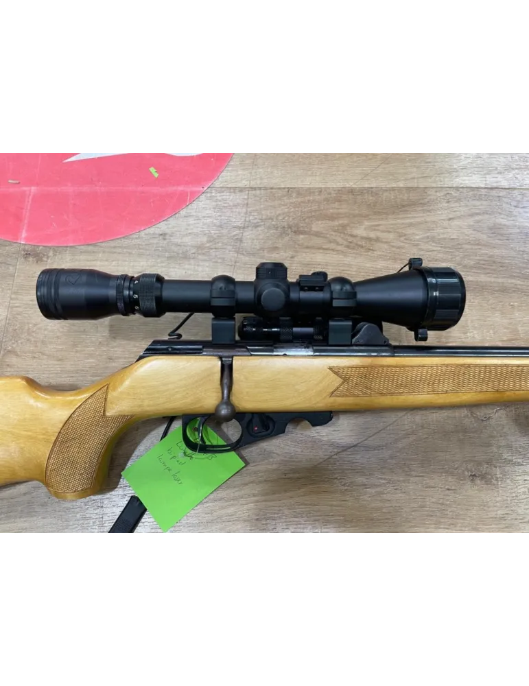 Carabine à verrou Toz 78 cal.22LR + lunette 3-9x40 + bipied + laser + lampe