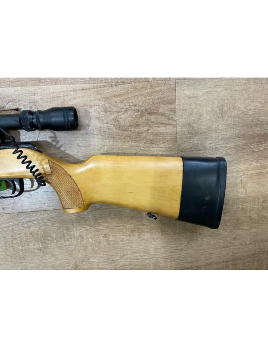 Carabine à verrou Toz 78 cal.22LR + lunette 3-9x40 + bipied + laser + lampe