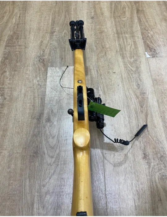 Carabine à verrou Toz 78 cal.22LR + lunette 3-9x40 + bipied + laser + lampe