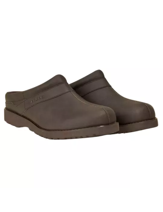 Sabots en cuir Aigle Basilo