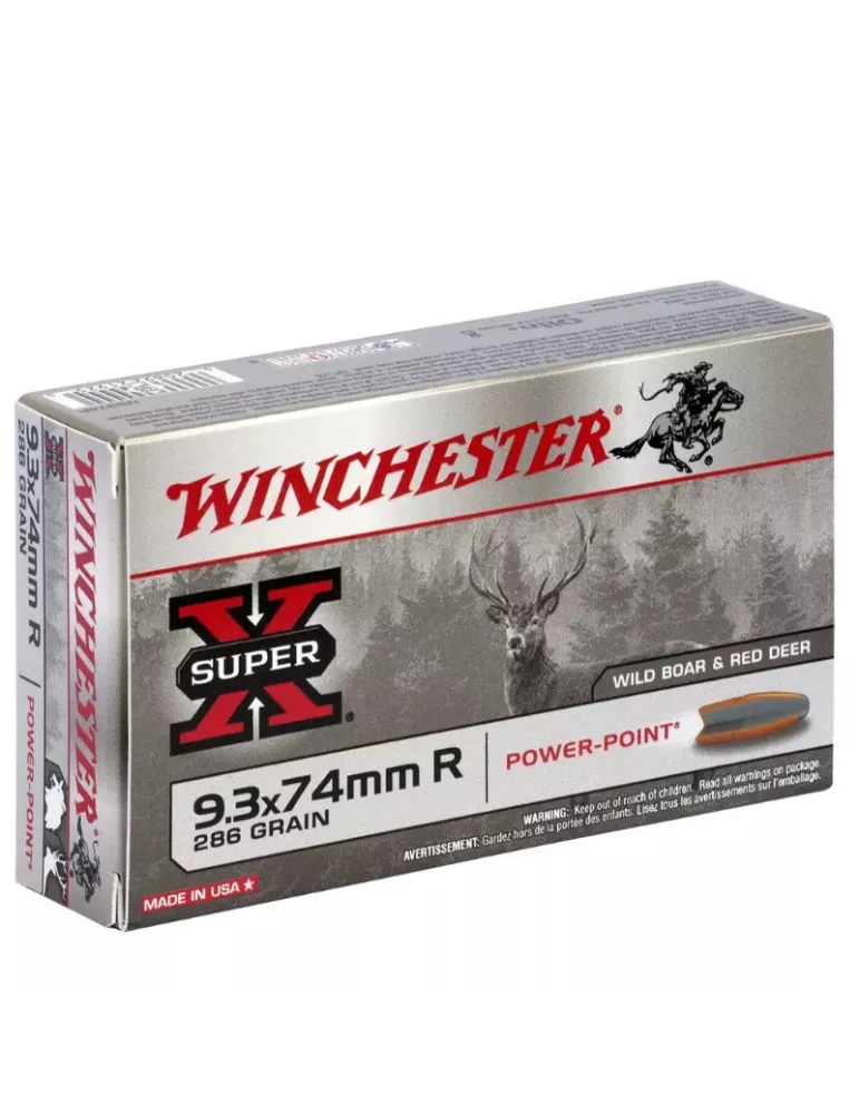 Balles Winchester Power Point cal.9.3X74R