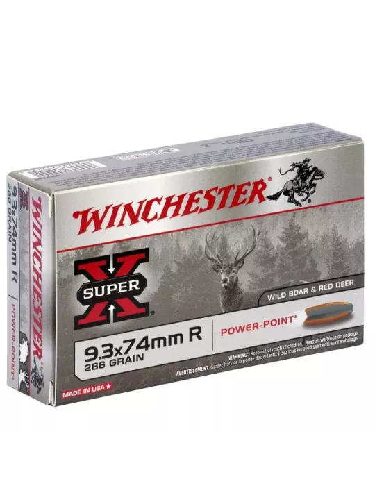 Balles Winchester Power Point cal.9.3X74R