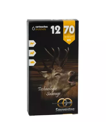 Cartouches balle Sauvestre 26g cal.12/70 x6