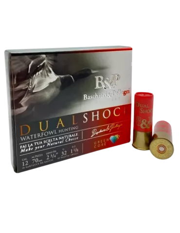 Cartouches chasse B&P Dual Shock 32g cal.12/70 x10