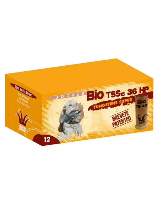 Cartouches chasse Jocker Bio TSS15 36HP 36g cal.12/76 x10