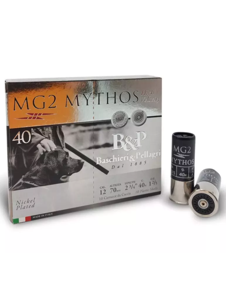 Cartouches chasse B&P MG2 Mythos 40HV 40g cal.12/70 x10