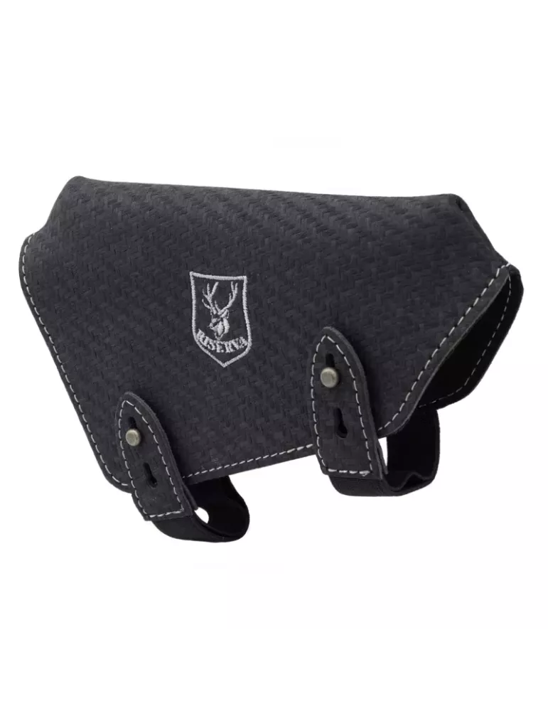 Busc en cuir style carbone Riserva droitier