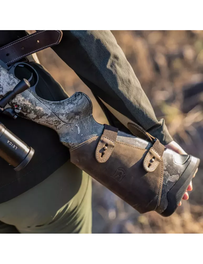 Busc en cuir Riserva gaucher