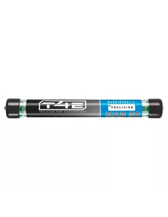 Billes peinture bleue T4E MAB cal.50 x10