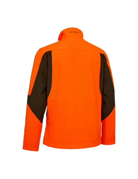 Veste sofshell Deerhunter Rogaland marron/orange