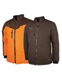 Blouson de chasse Somlys Multi-Hunt réversible orange/marron